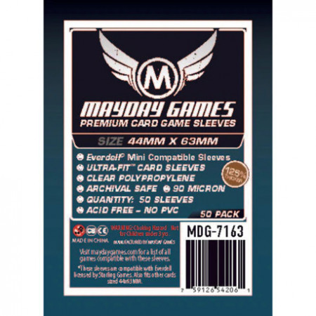 MAYDAY Premium Everdell Mini Compatible Sleeves 44x63mm (50 Ud.)