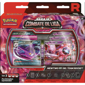 Baraja Pokémon: Mewtwo EX del Team Rocket