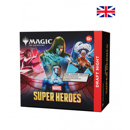 Draft Night Marvel Super Heroes Inglés