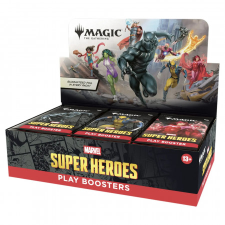 Play Booster Box (30) Marvel Super Heroes Ingles