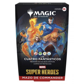 Commander Marvel Super Heroes ESP - Fantasticos