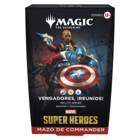 Commander Marvel Super Heroes ESP - Avengers