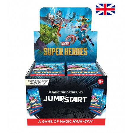 Jumpstart Booster Box Marvel Super Heroes Ingles