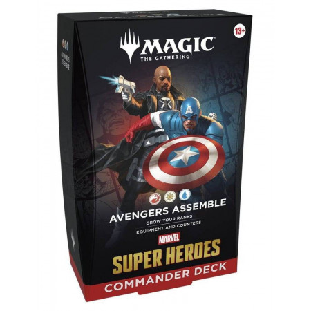 Commander Marvel Super Heroes ING - Avengers