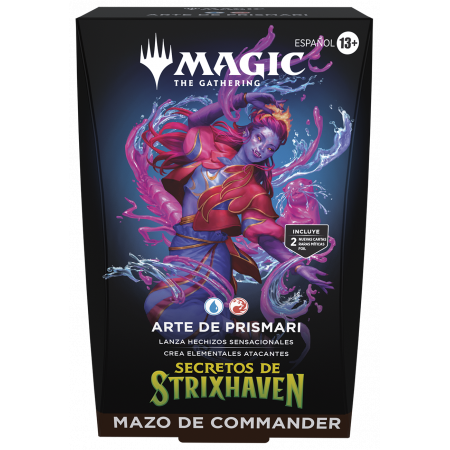 Mazo Commander Arte de Prismari (Español) | TPK Hobby & Games