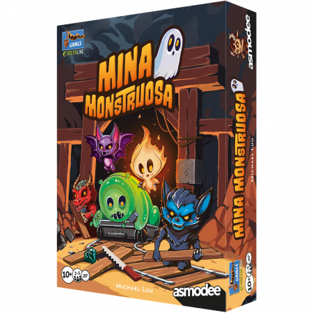 Mina Monstruosa - Juego Infantil de Memoria y Rapidez | TPK Hobby Game