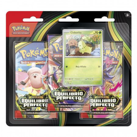 Pokémon TCG: Equilibrio Perfecto - Pack 3 Sobres | TPK Hobby & Games
