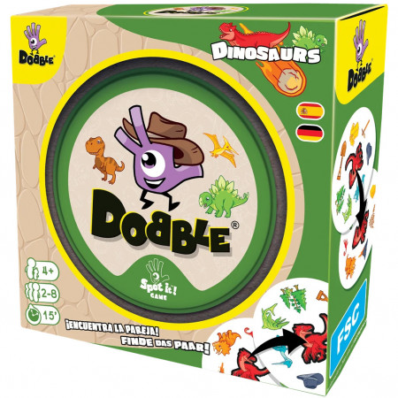 Dobble Dinosaurs: ¡Encuentra el símbolo! | TPK Hobby