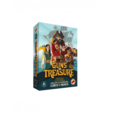 Guns or Treasure | Juego de Cartas Pirata | TPK Hobby