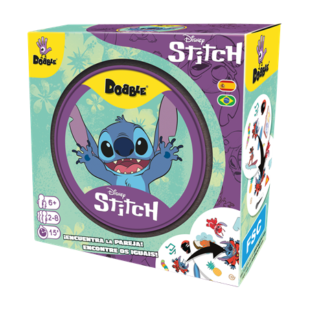 Dobble: Stitch | El juego de rapidez de Disney | TPK Hobby