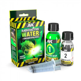 Radioactive Water Components (Epoxy Resin 180ml)