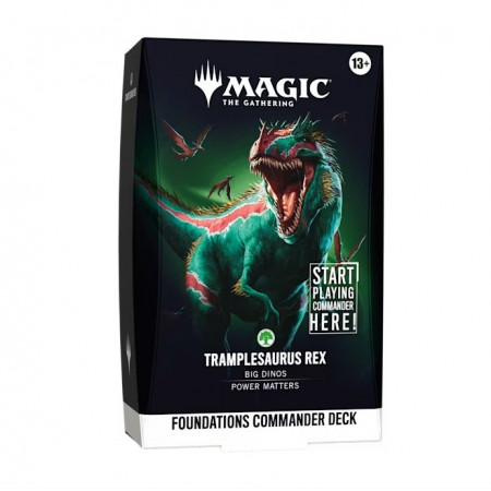 Foundations Commander Decks Tramplesaurus Rex