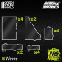 Glasspack Footprints Básicos 11 Edición Wh40k | TPK Hobby & Games