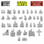 Set Impreso en 3D: Cráneos y Velas | TPK Hobby & Games