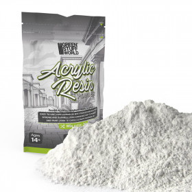 Resina Acrílica en Polvo (500g) para Moldes | TPK Hobby & Games