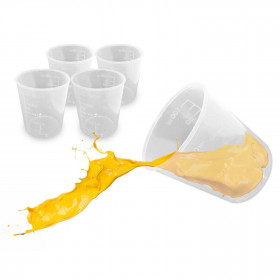 Vasos Desechables de Plástico 100ml (Pack x5) | TPK Hobby & Games