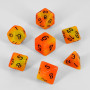 Set de Dados Brillo en la Oscuridad Amarillo | TPK Hobby & Games
