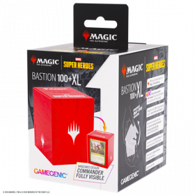 Caja MTG Marvel Bastion 100+ XL Red | TPK Hobby & Games