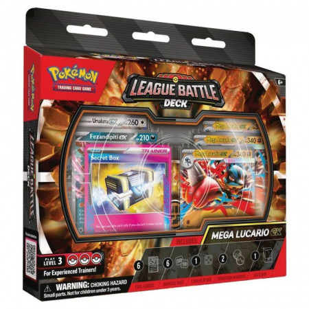 Baraja League Battle Deck Mega Lucario | TPK Hobby & Games