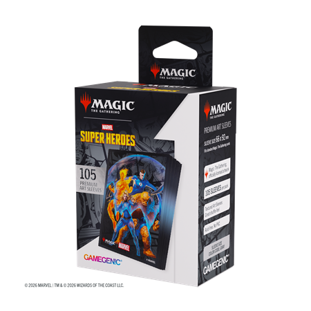 Fundas MTG Marvel Sleeves Fantastic 4 | TPK Hobby & Games