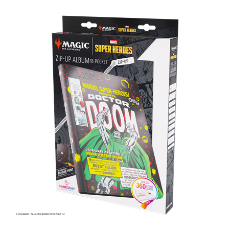 Carpeta MTG Marvel ZipUp 18 Doctor Doom | TPK Hobby & Games