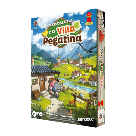 Aventuras en Villa Pegatina Juego de Mesa | TPK Hobby & Games