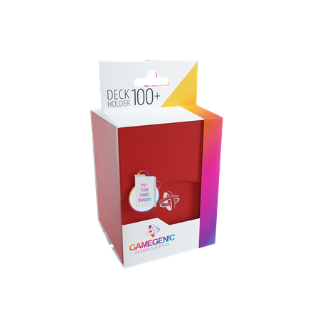 Deck Holder 100+ Red Gamegenic | TPK Hobby & Games