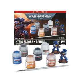 Set Space Marines + Pinturas Warhammer 40k | TPK Hobby & Games