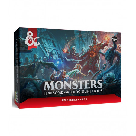 Cartas de Monstruo Temibles y Feroces D&D | TPK Hobby & Games
