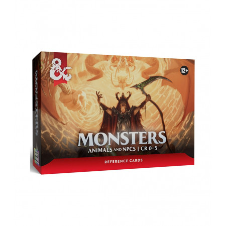 Cartas de Monstruo Animales y PNJs D&D | TPK Hobby & Games