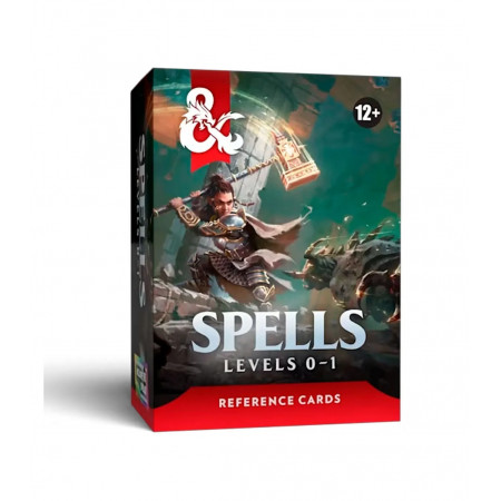 Cartas de Conjuros Nivel 0-1 D&D | TPK Hobby & Games