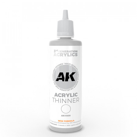 Acrylic Thinner 100 ml 3 Generación
