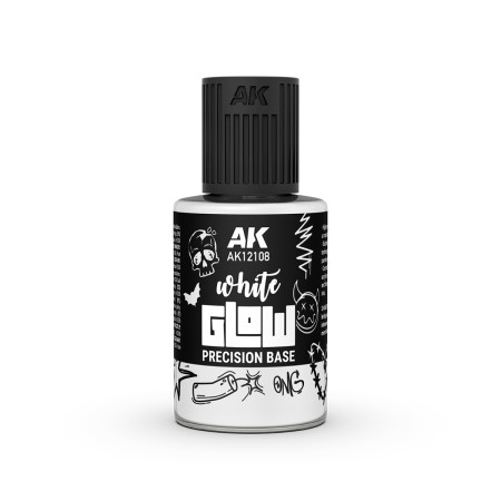 Base Acrílica White Glow Precision Base 30ml | TPK Hobby & Games
