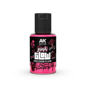 Pintura Fluorescente Pink Glow Precision Fluor 30ml | TPK Hobby & Game