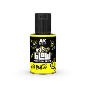 Pintura Yellow Glow Precision Fluor 30ml | TPK Hobby & Games
