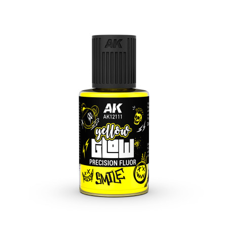 Pintura Yellow Glow Precision Fluor 30ml | TPK Hobby & Games