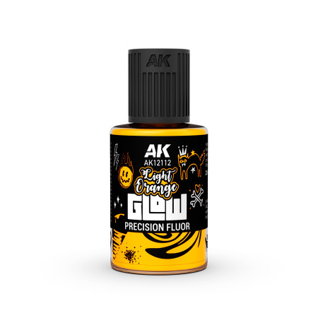 Light Orange Glow Precision Fluor 30ml | TPK Hobby & Games