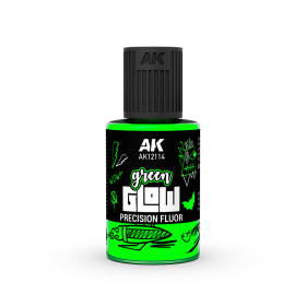 Pintura Green Glow Precision Fluor 30ml | TPK Hobby & Games