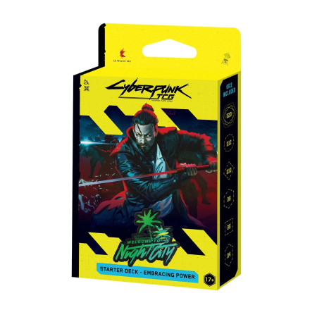 Cyberpunk TCG Embracing Power Starter Deck | TPK Hobby & Games