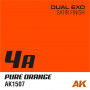 AK Dual Exo 4A - Pure Orange