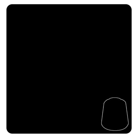 Pintura Citadel Base Abaddon Black | TPK Hobby & Games