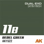 AK Dual Exo 11B - Rebel Green