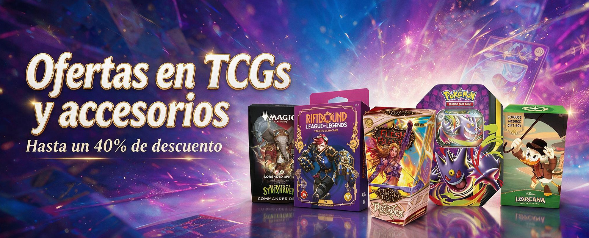 Oferta de Verano en TCGs 