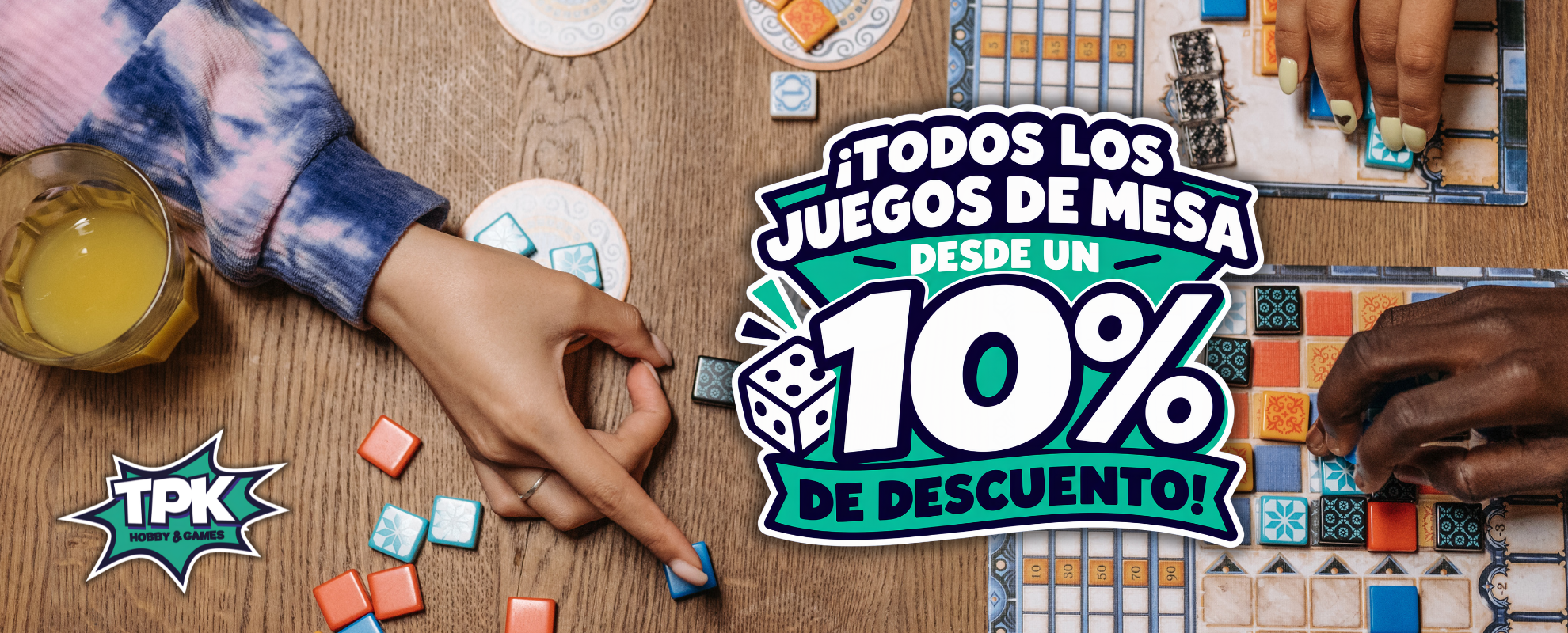 ¡Todos los Juegos de mesa desde un 10% de descuento!